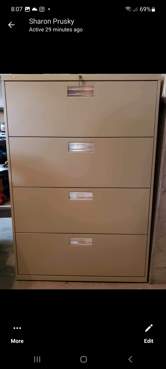 Office Filing Cabinet