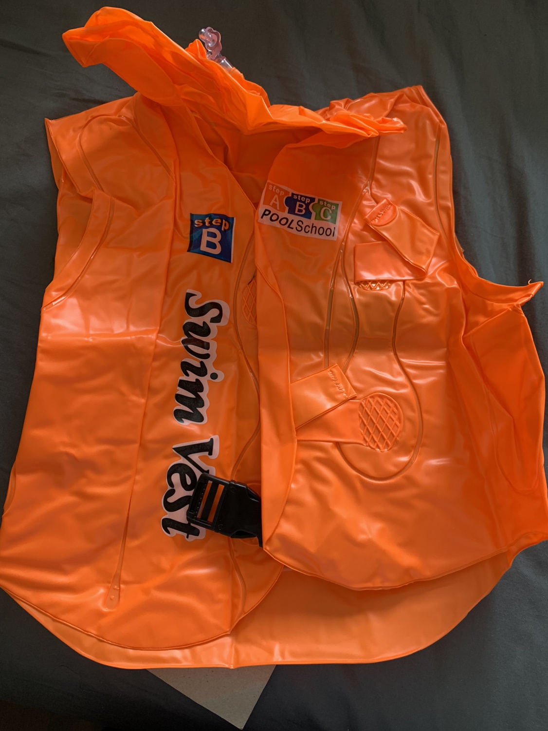 New~Inflatable Swimming Vest image indicator(2)