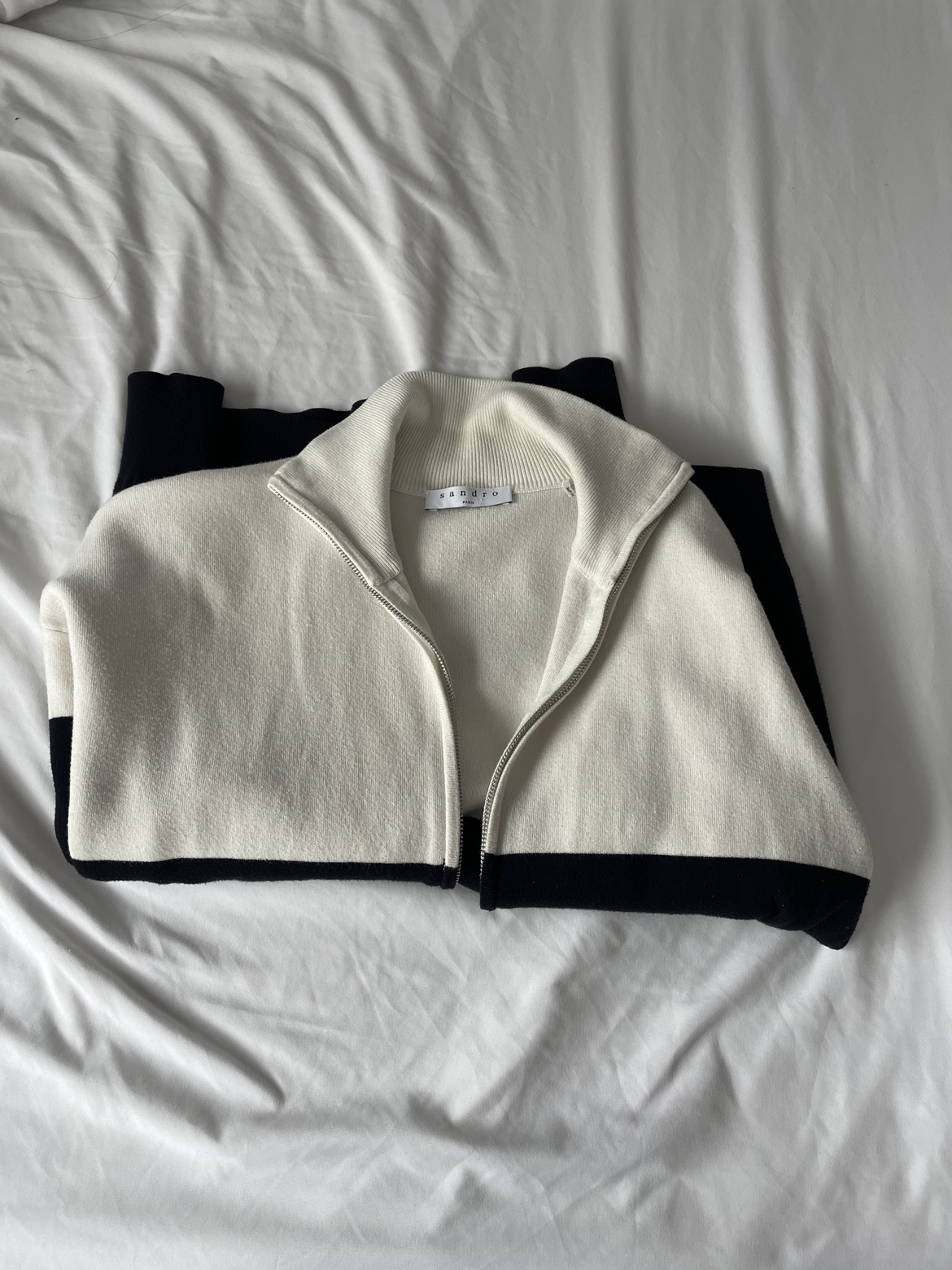 Sandro Colorblock Cardigan - photo 5