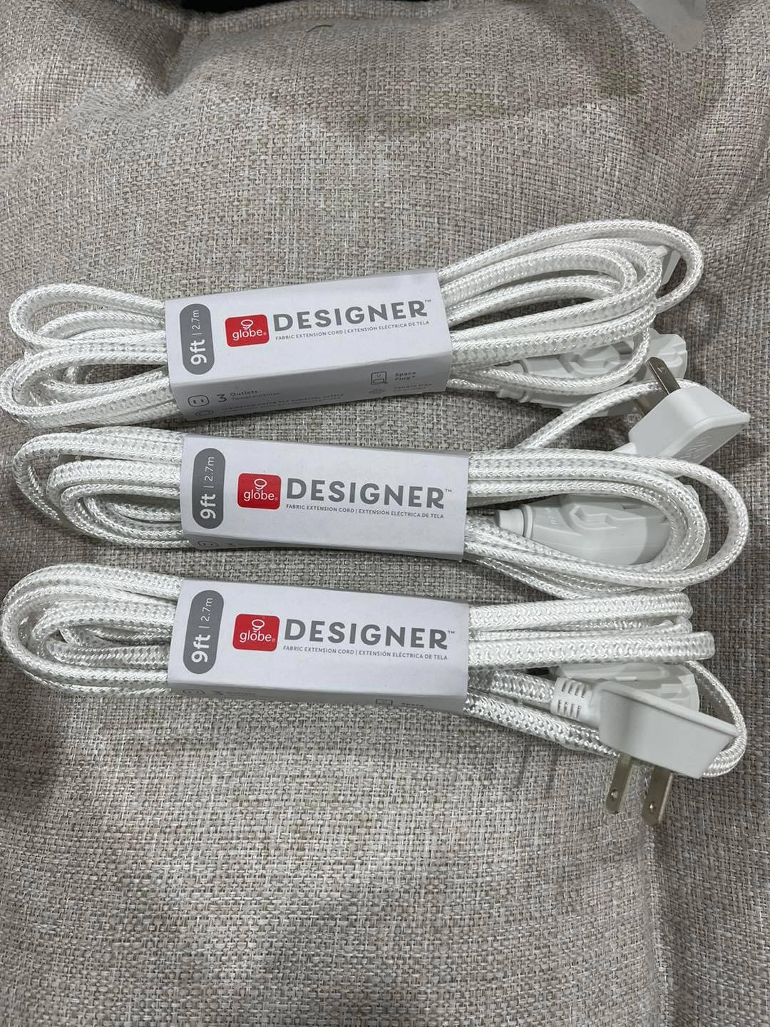 Outlet extension cords 3 pack all brand new thumbnail