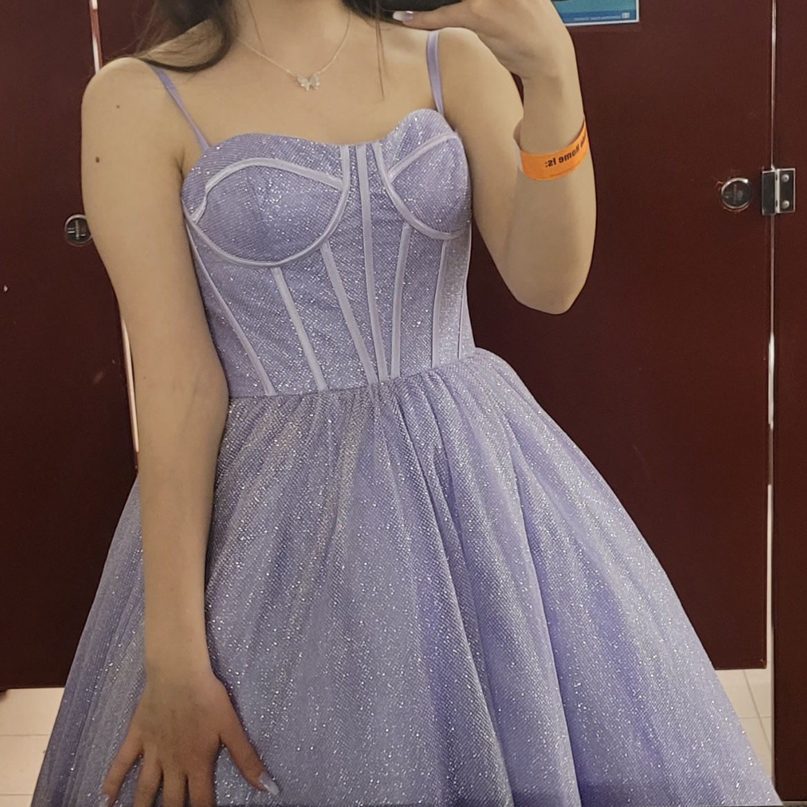 Engagment, Prom dress, lilac purple, floor length. - photo 4