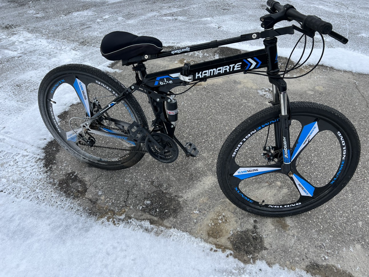 Fordable bicycle