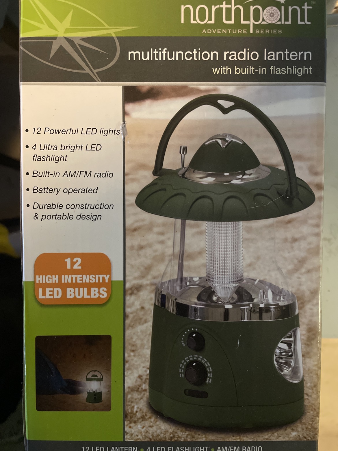 North point multifunction radio lantern
