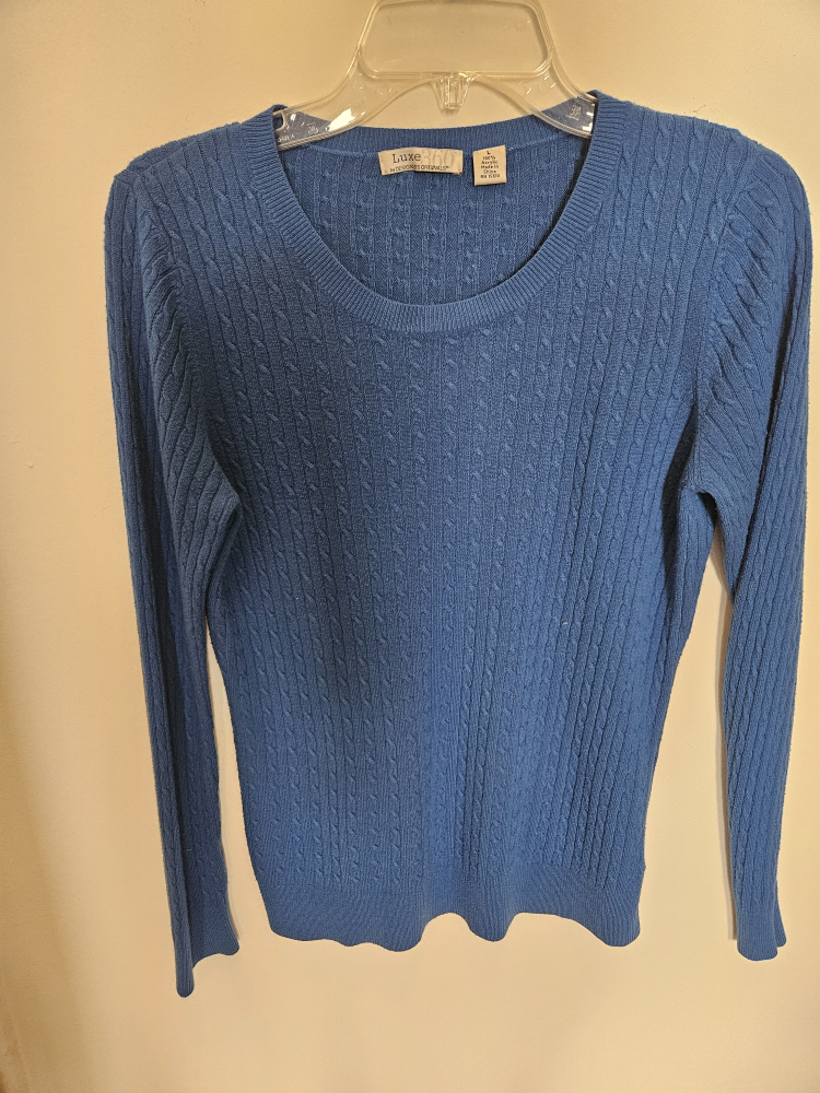 Blue sweater