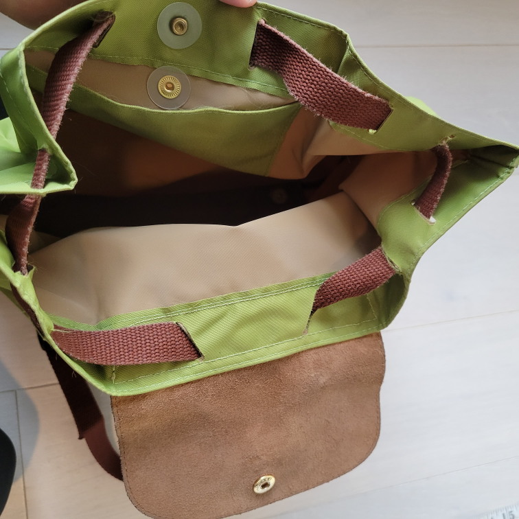 Longchamp Le Pliage Backpack -Olive image indicator(10)