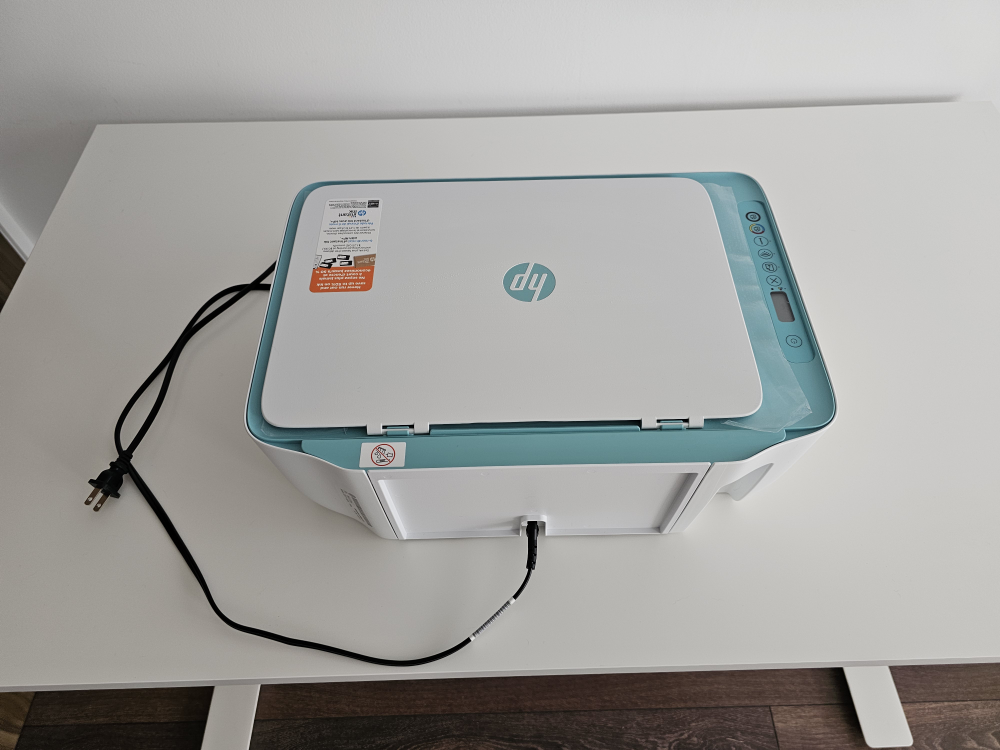 HP printer and scanner