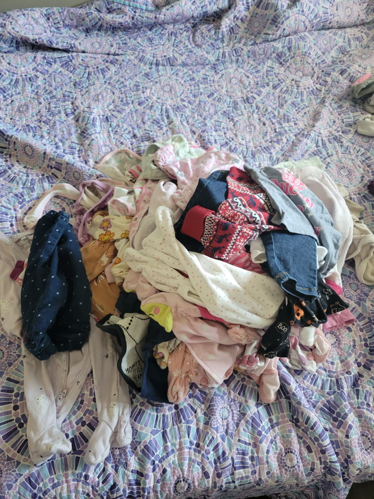 3- 6 , 6 months girls clothes #freecycle