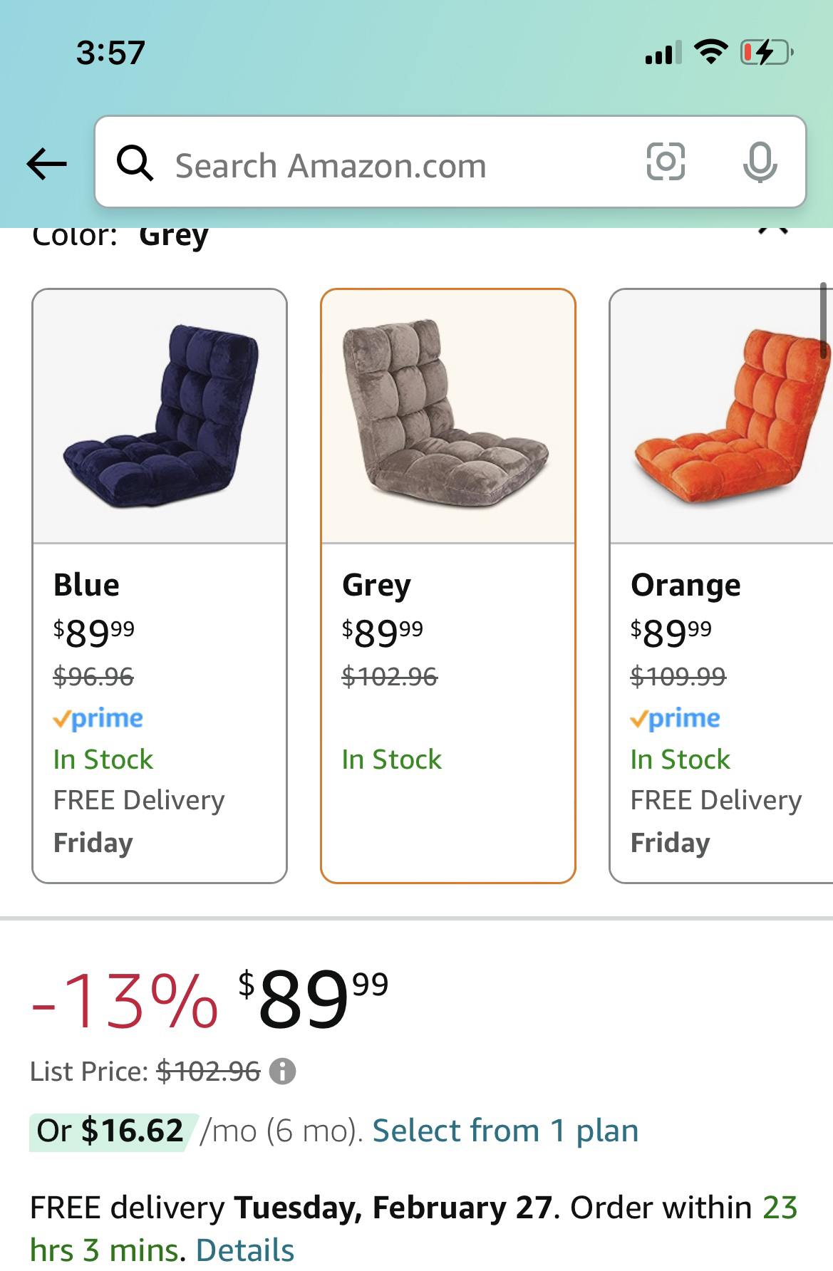 Free adjustable memory foam chair - photo 5
