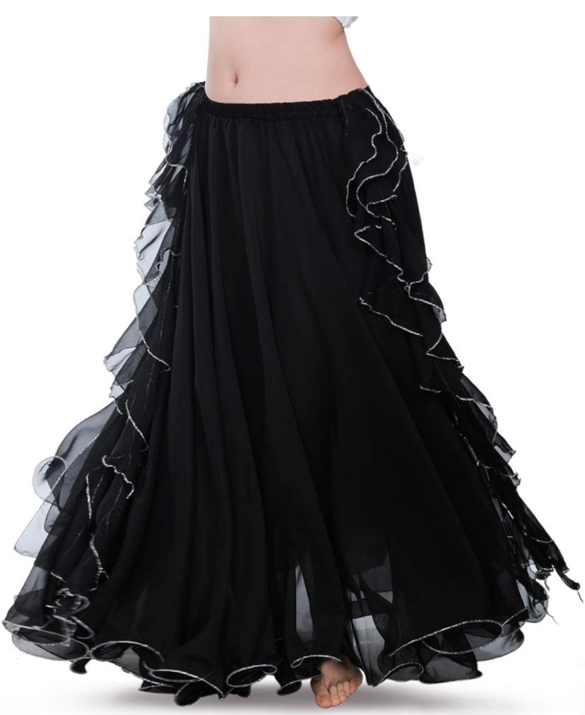 NEW - Two-side Slit Chiffon Skirt - One Size - photo 2
