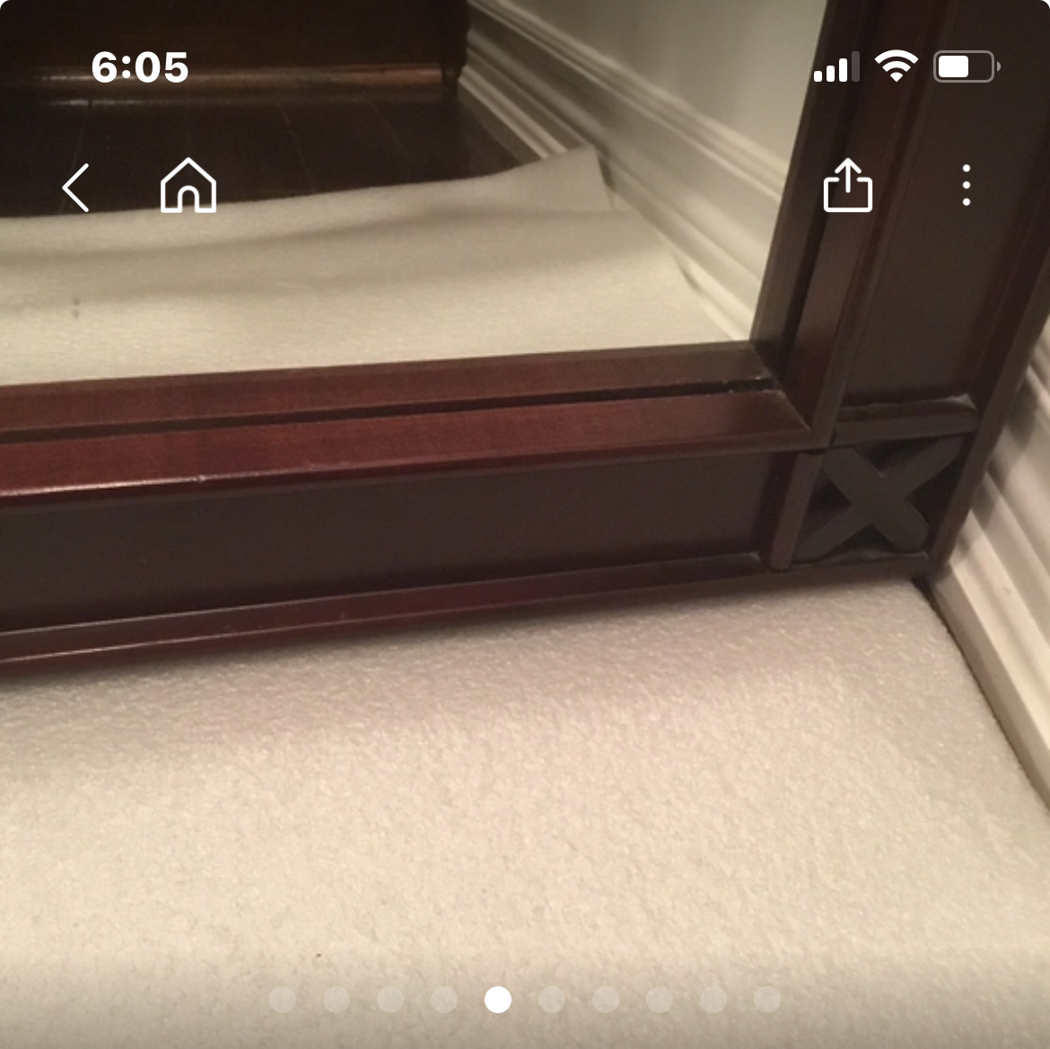 Wood Frame Mirror🥕 - photo 3