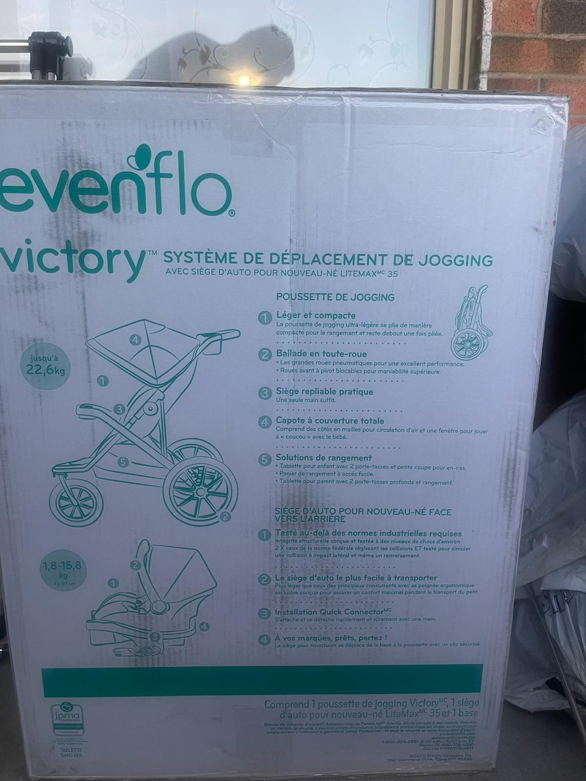 Evenflo Travel System (car seat and stroller) - photo 2