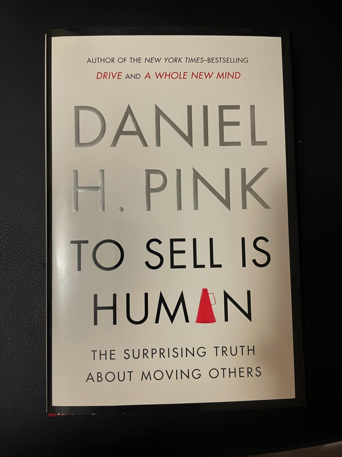To Sell is Human book - hardcover