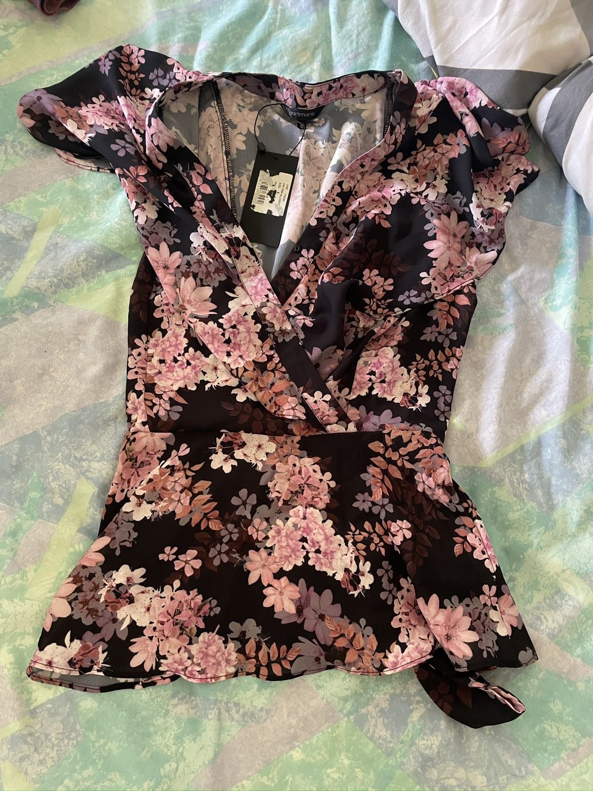 NWT Portmans Floral Blouse Top