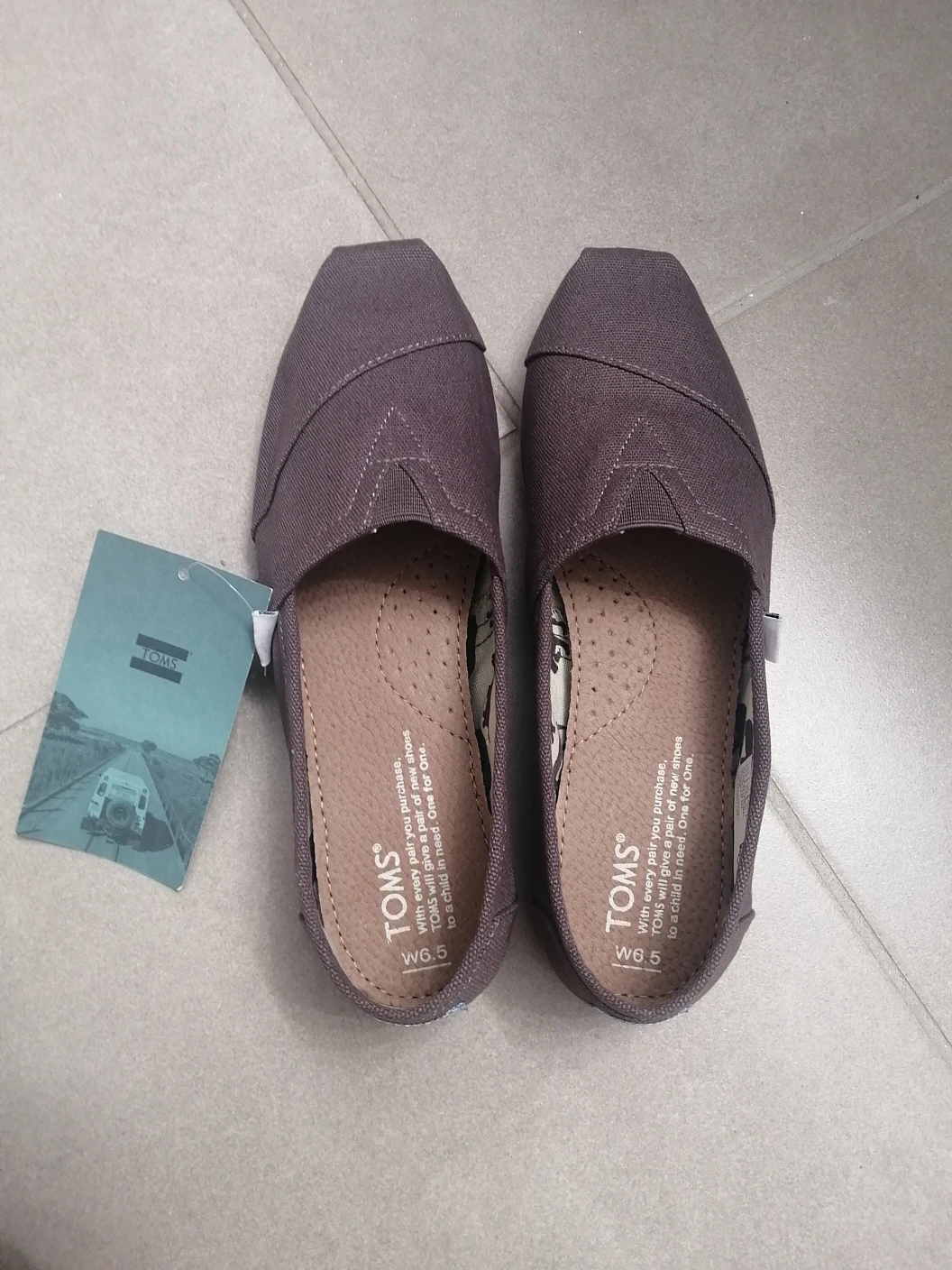 Tom's Women's Brown Canvas