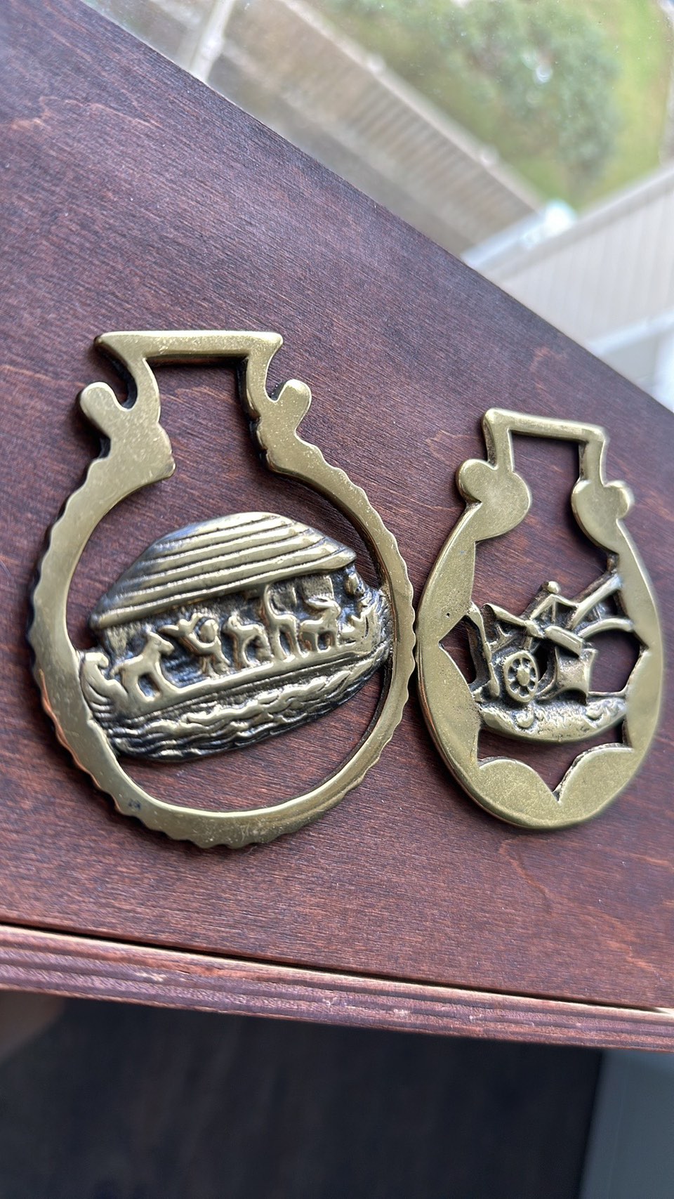 Vintage Horse Solid Brass Lot image indicator(3)