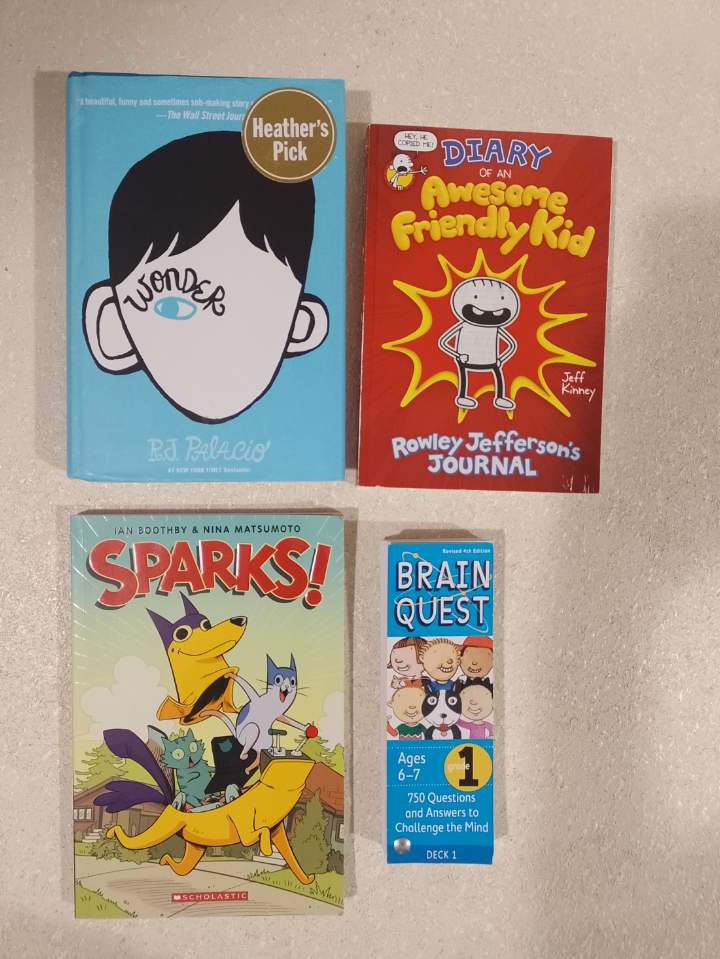 Kid's books and Q&A game 🥕 thumbnail