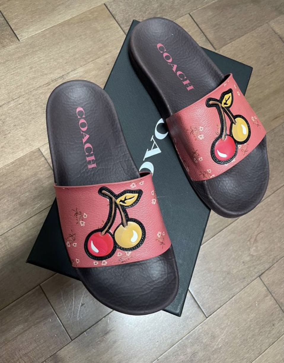 Coach slippers