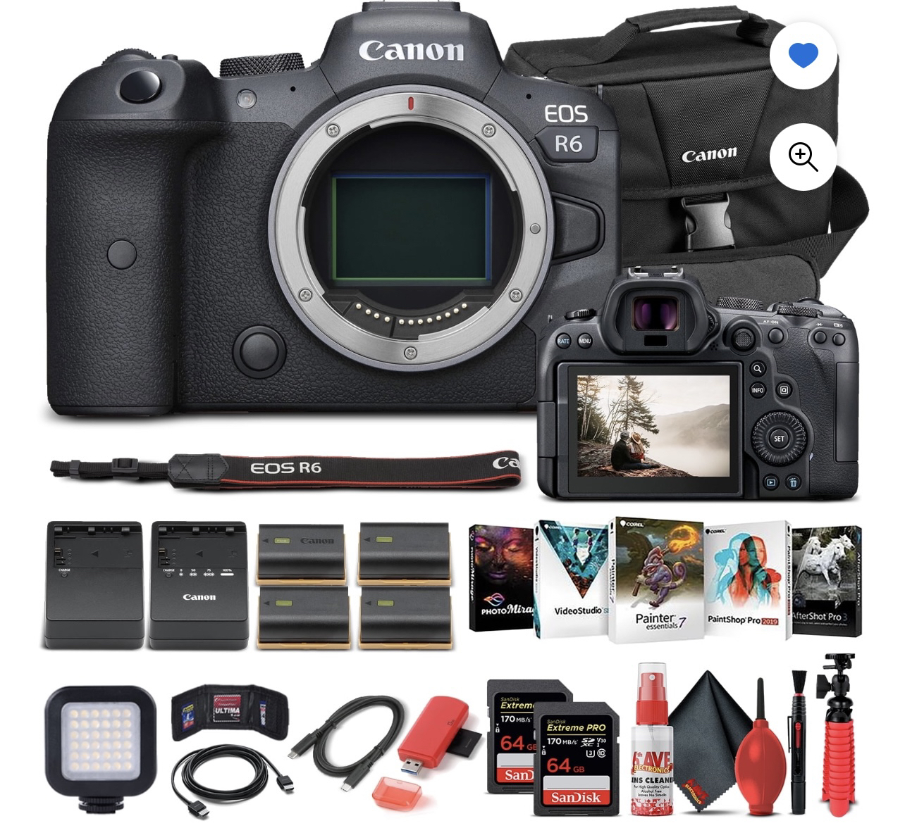 Canon R6 bundle
