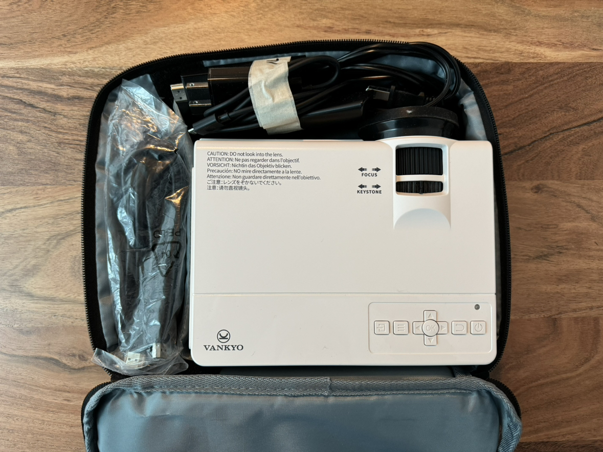 Vankyo Mini Projector image indicator(2)