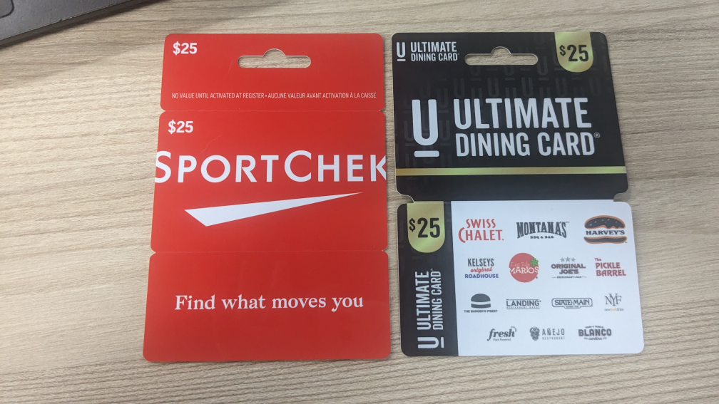 gift cards