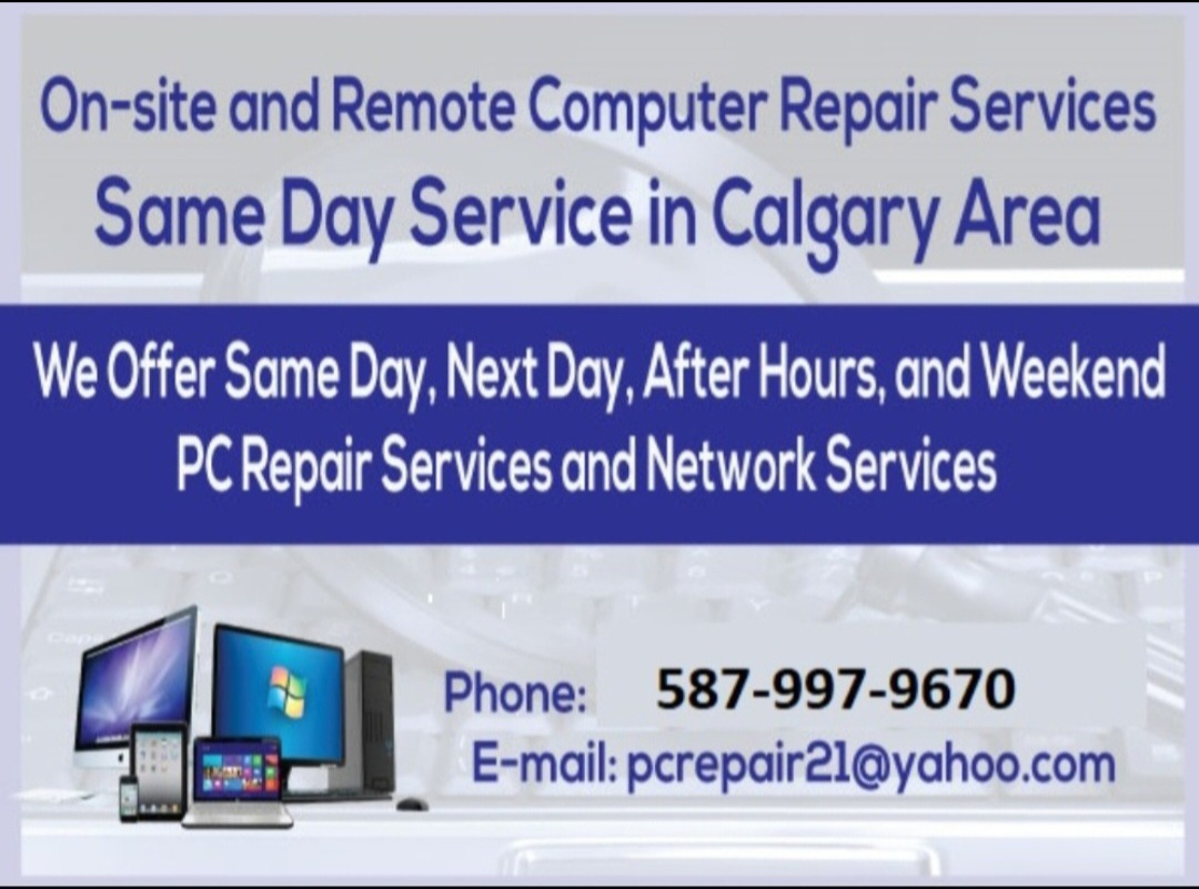 Fast and Reliable Computer Repair Services- ONSITE OR DROP OFF