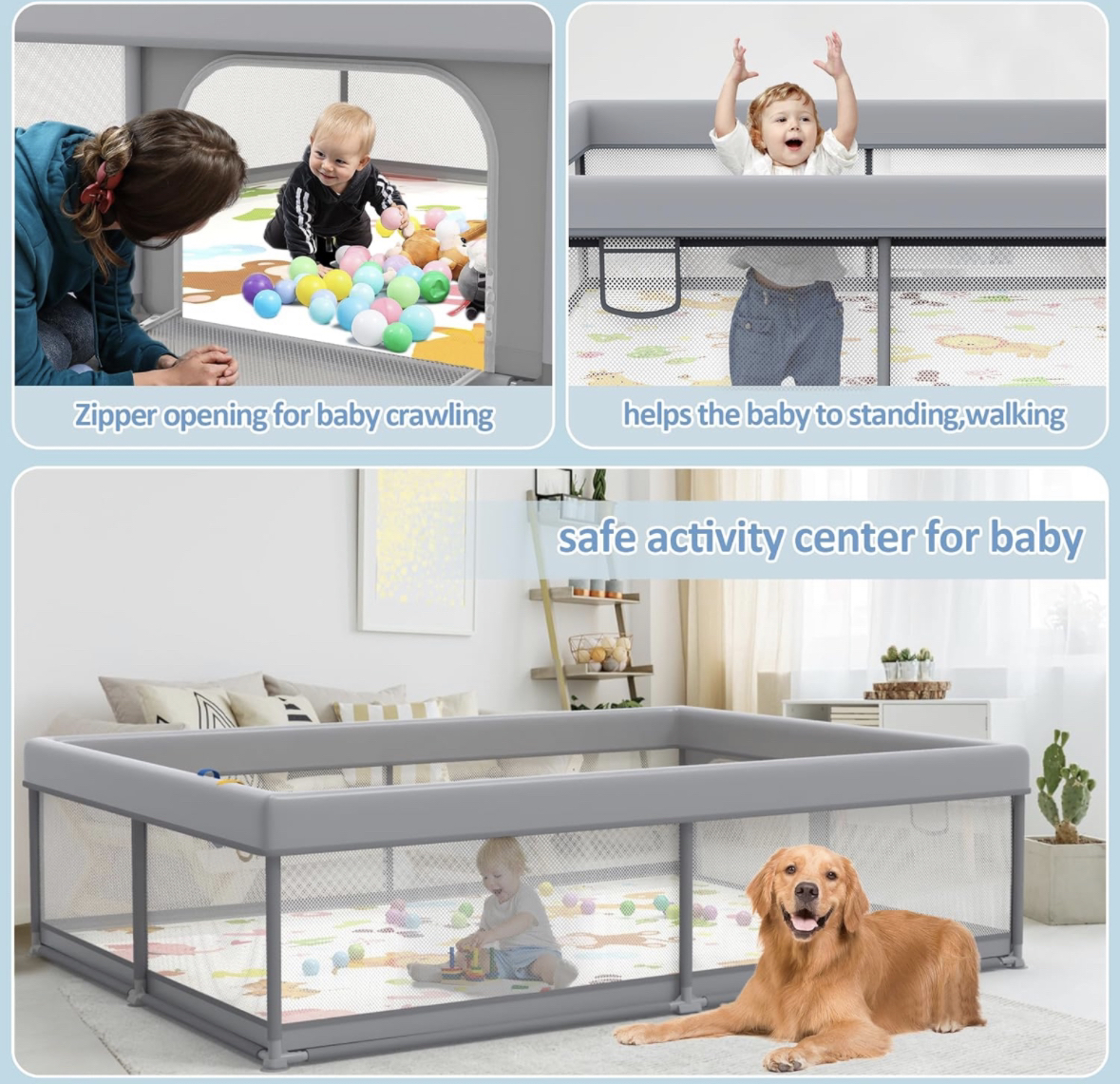 BNIB Baby Play Pen Activity Center - photo 3