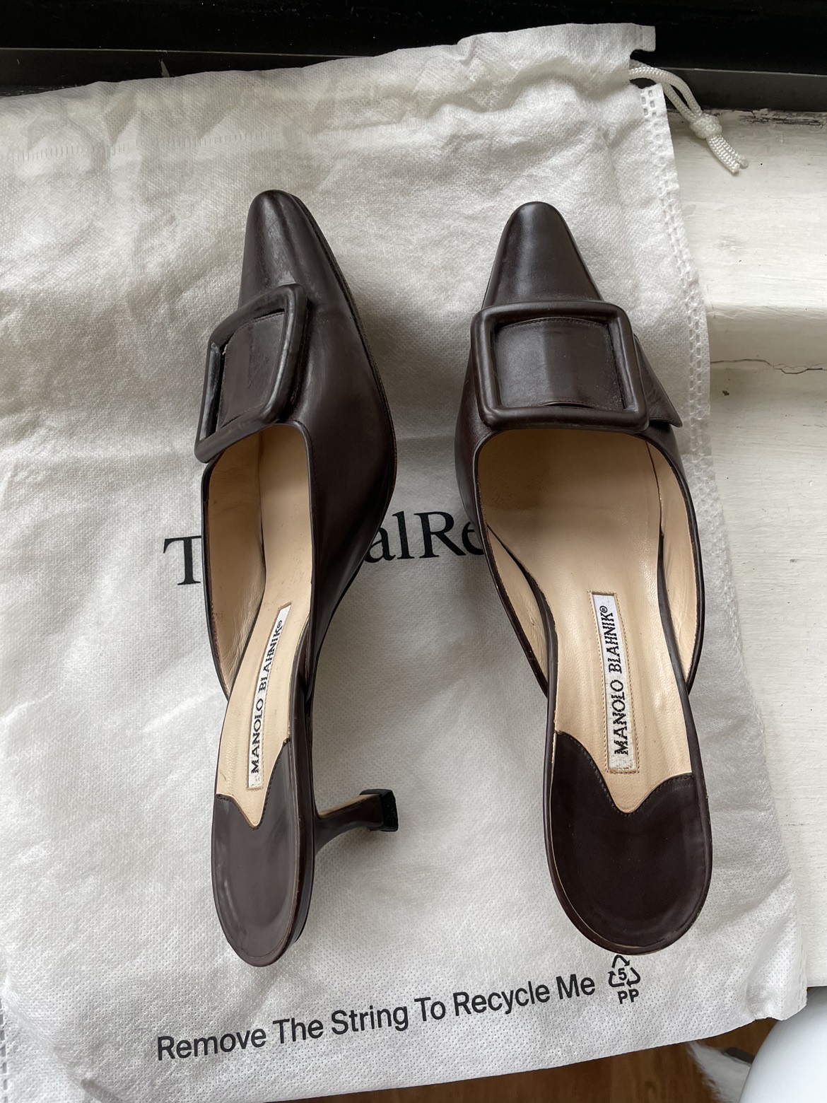 Manolo maysale mules brown - photo 4