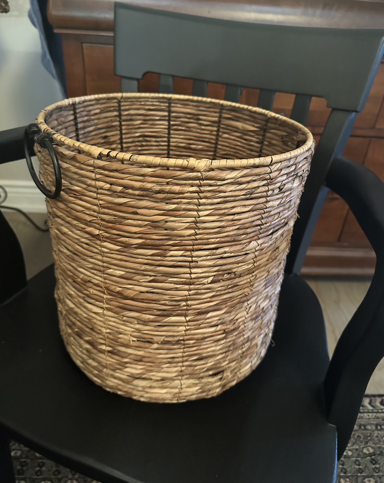 Price Firm - Wicker Basket with metal handles - photo 3