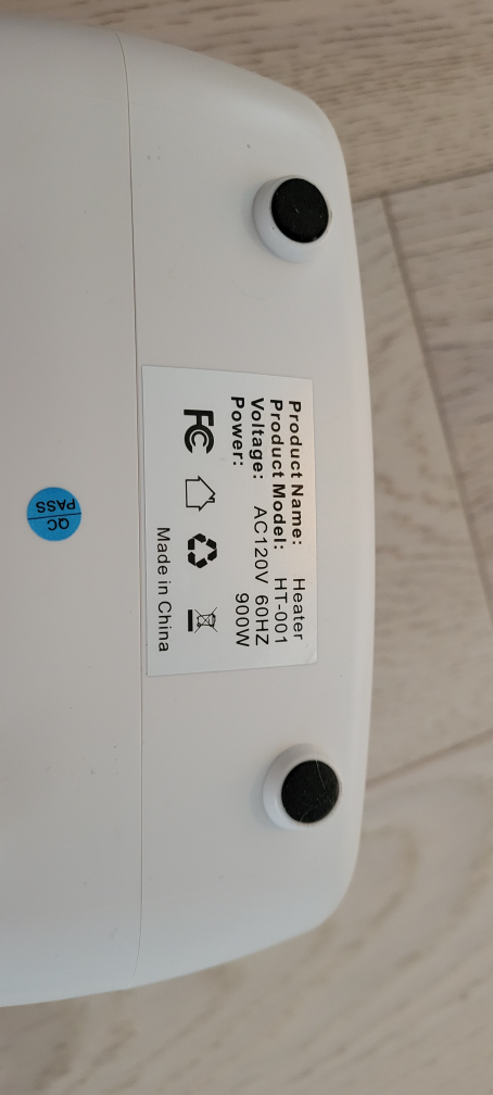 Portable Heater - 900w - used image indicator(3)