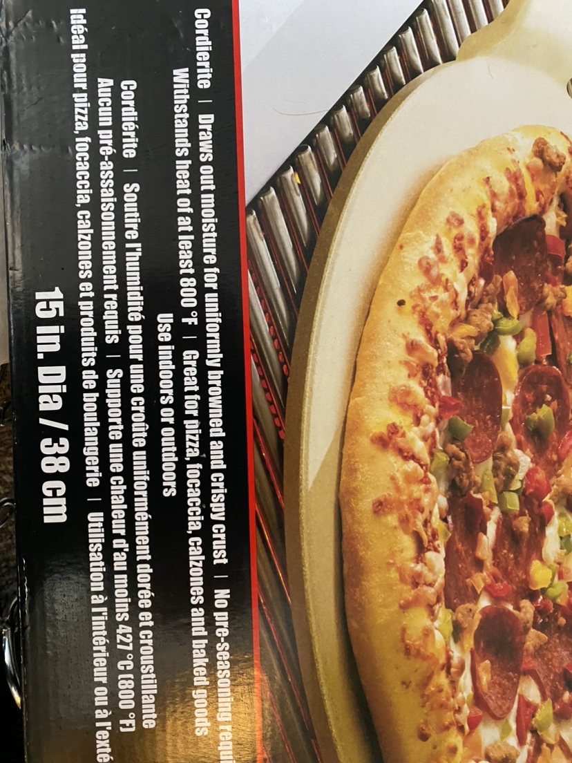 Pizza stone