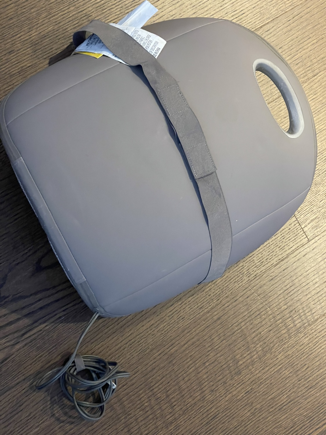 Homedics Back Massager Heated Attaches to Chair w. Velcro strap image indicator(5)