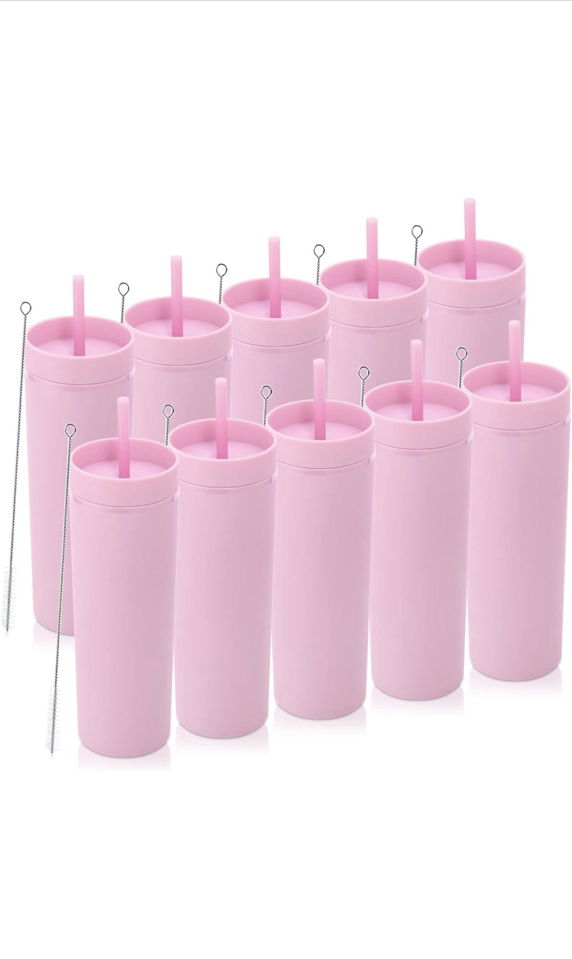 BNIB 20oz Skinny Tumbler in Matte Pink