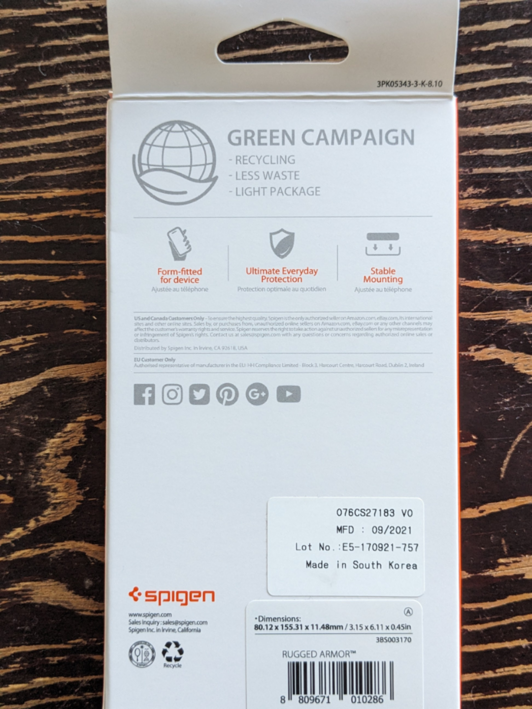 Spigen iPhone 11 Rugged Armor Case - photo 2