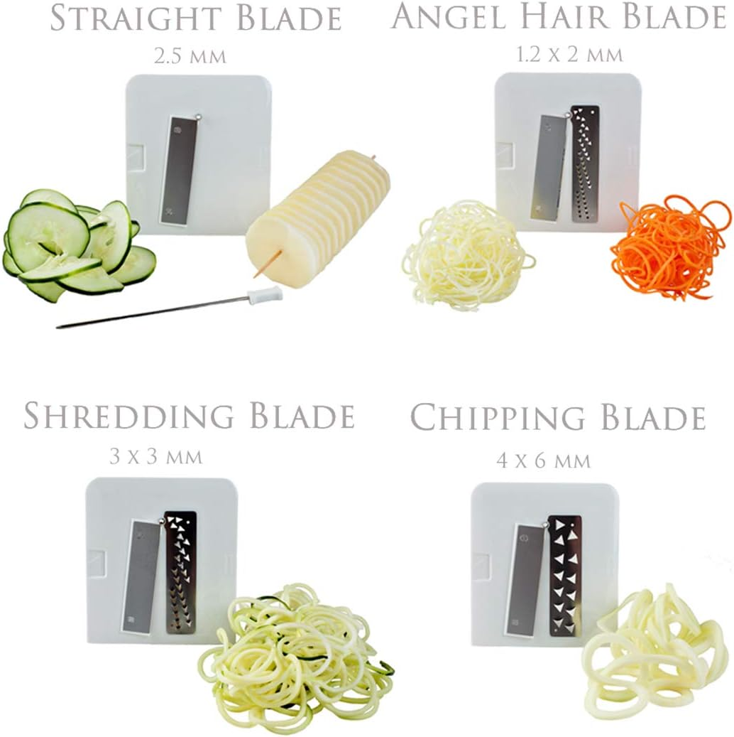 Paderno 4-Blade Spiralizer (Great for zoodles!) 🥕 image indicator(2)