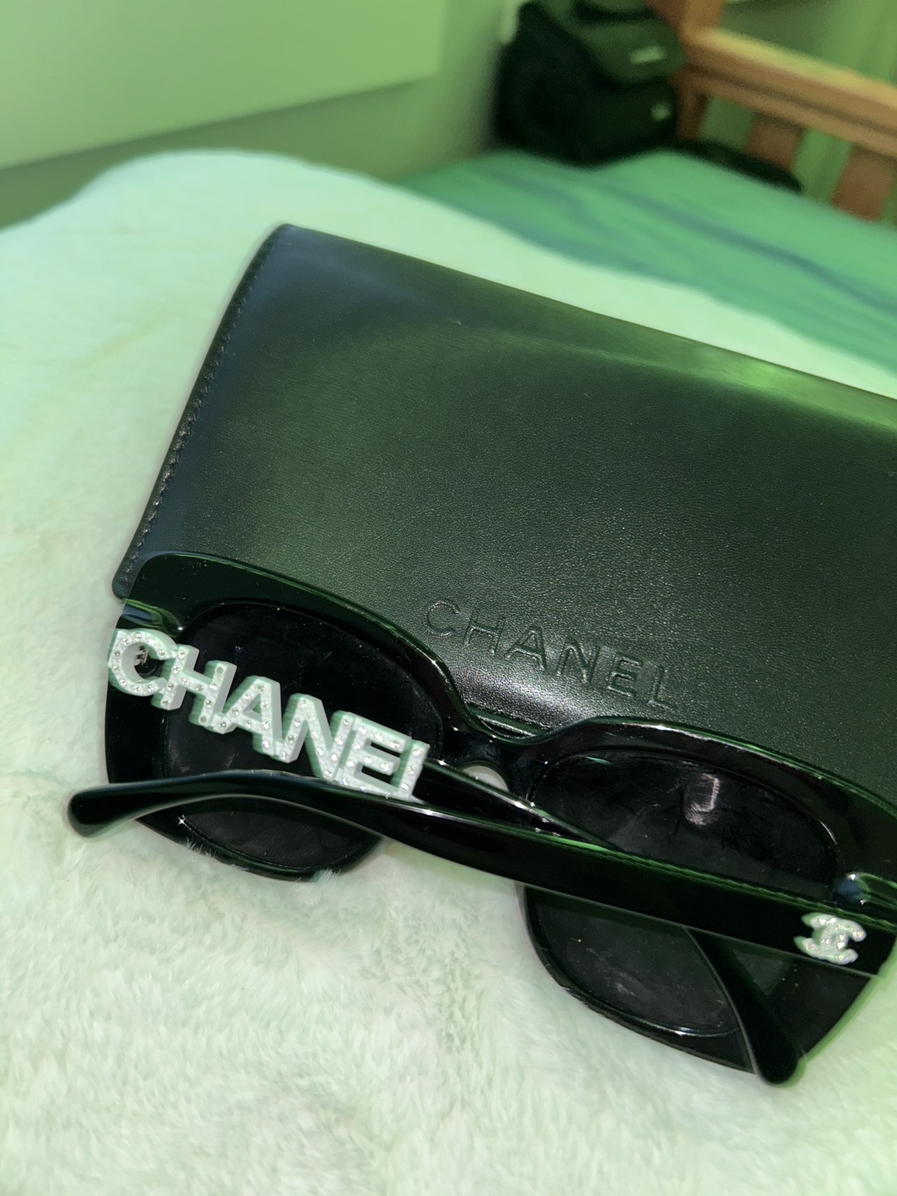 Authentic Chanel sunglasses