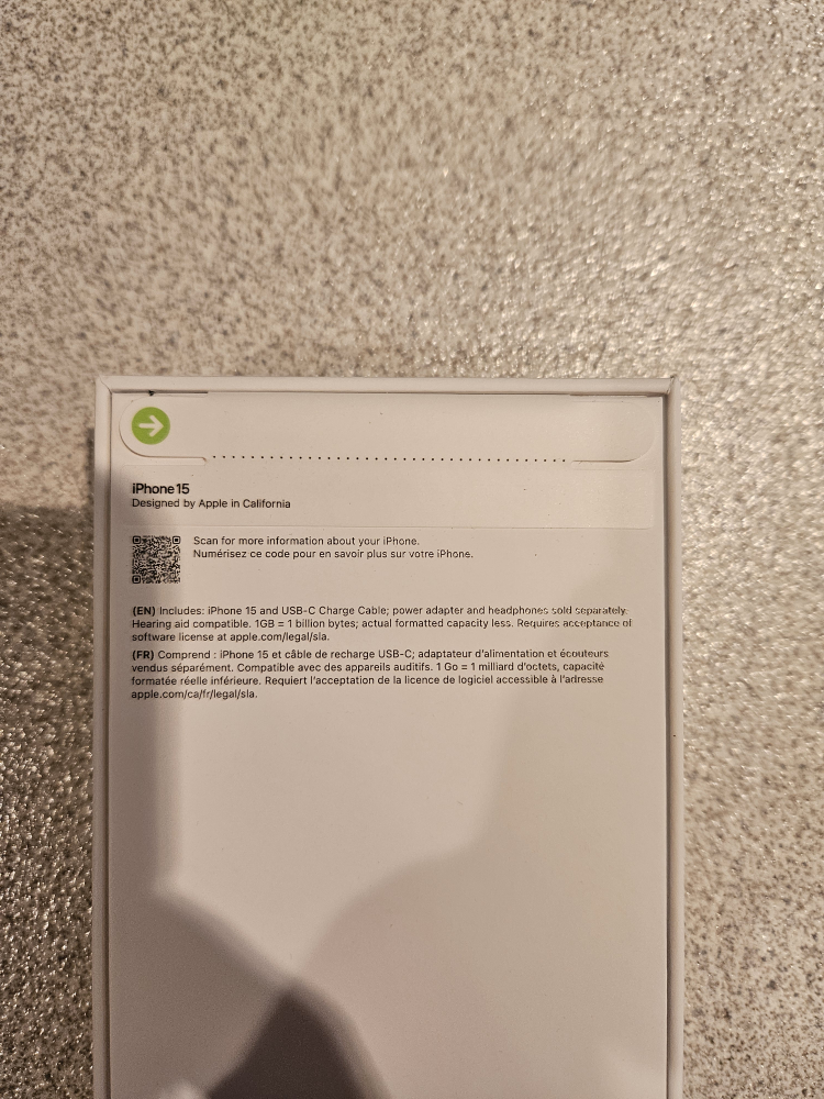 iPhone 15 128GB Sealed - photo 2