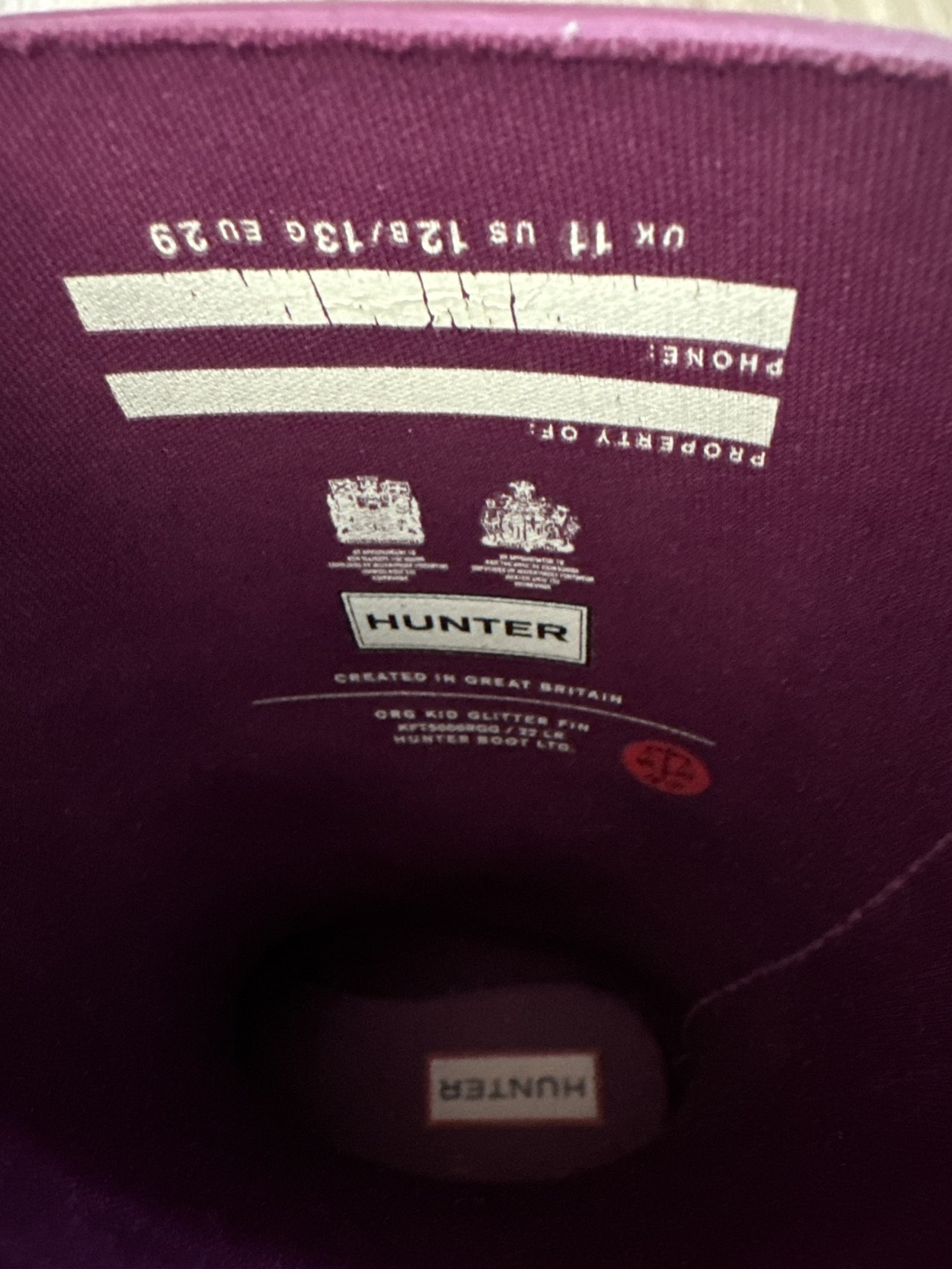 Barely used Hunter boots - photo 2