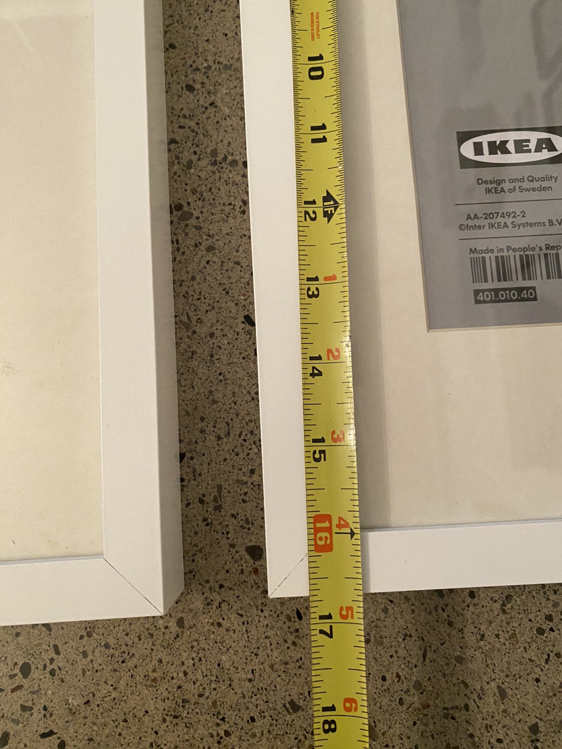 6 White Ribba Photo Frames image indicator(3)