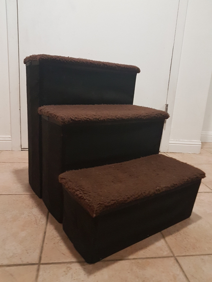 Must Go-PawHut 3-Step Foldable Pet Steps! thumbnail