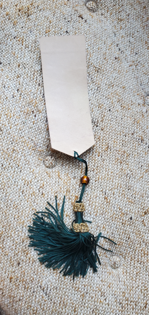 Venice Hardcover Notebook with matching leather bookmark image indicator(2)