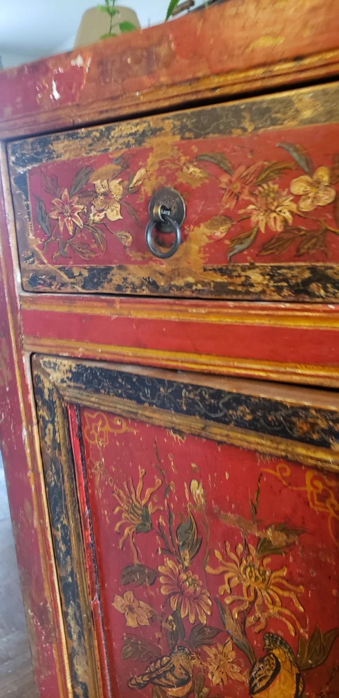 Hand painted dresser - Solid wood - photo 2