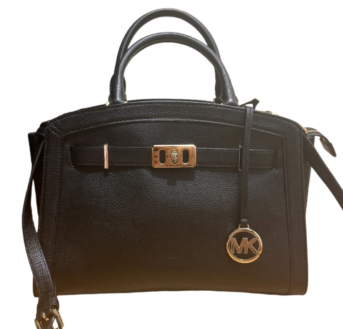 Michael kors black and gold handbag - photo 3