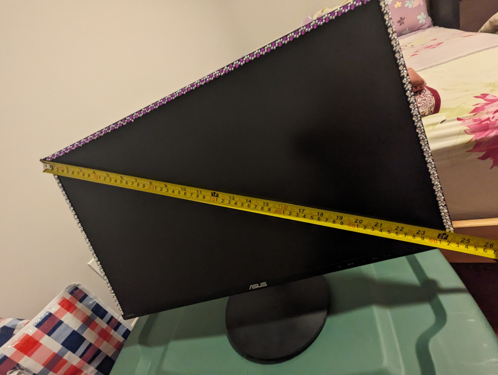 ASUS Monitor 25" with Power Cable and HDMI cable - photo 2