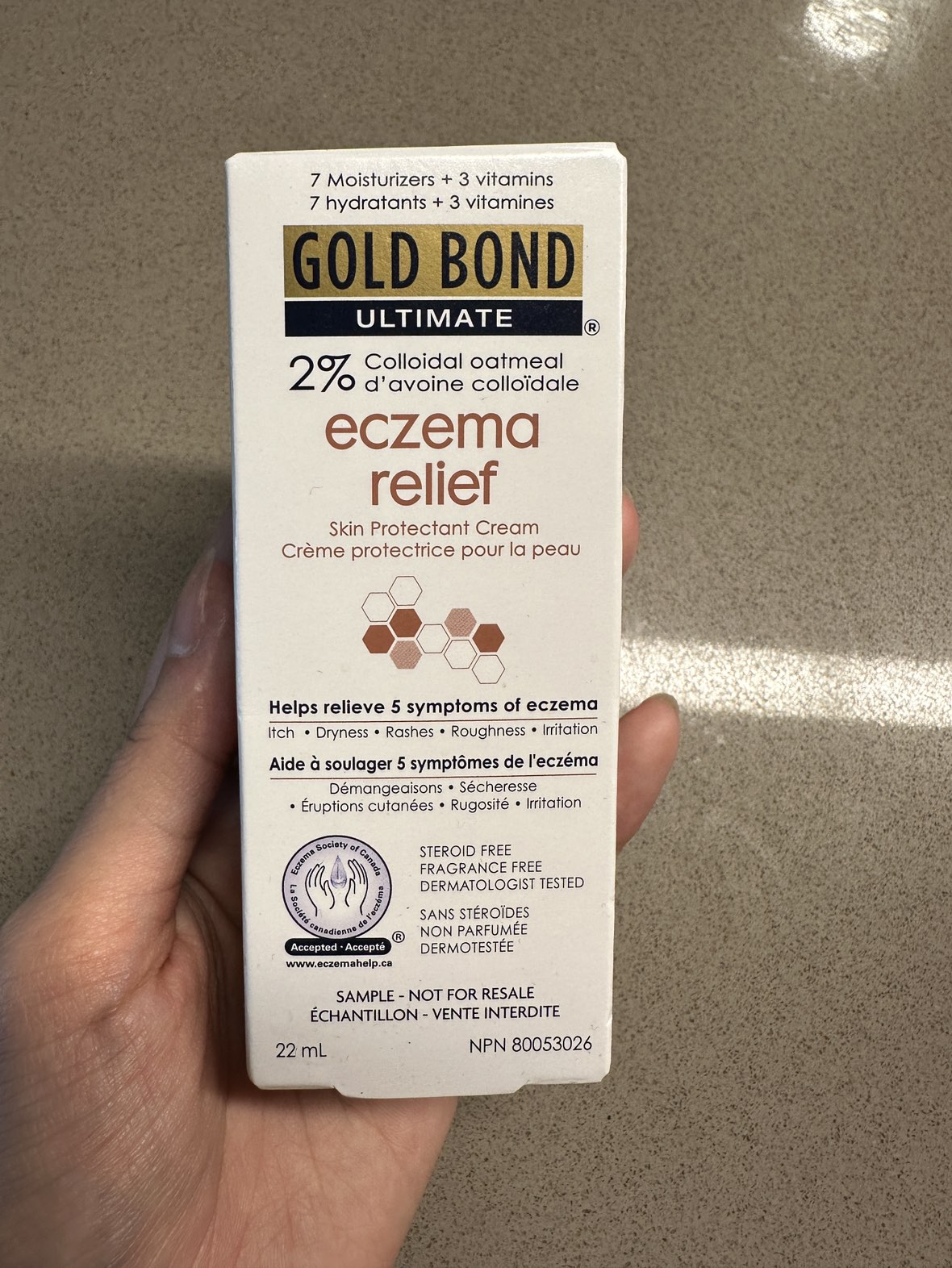Eczema relief cream