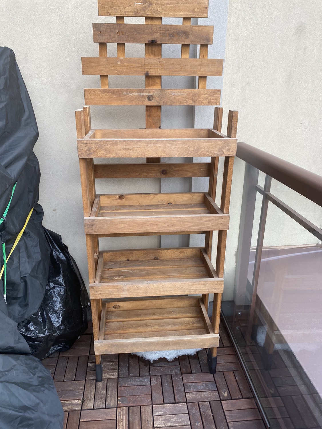 4 Tier Plant Stand with Trellis thumbnail