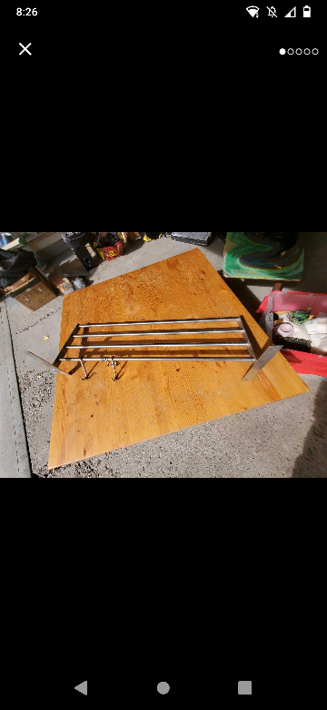 Metal towel rack 🥕