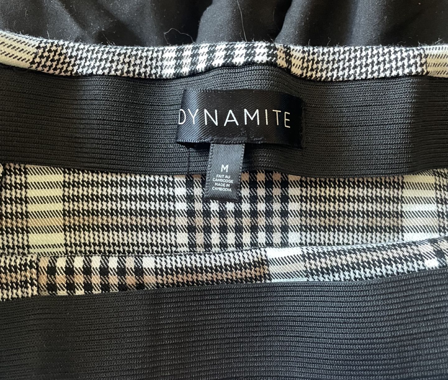 Plaid pencil skirt - Medium image indicator(2)