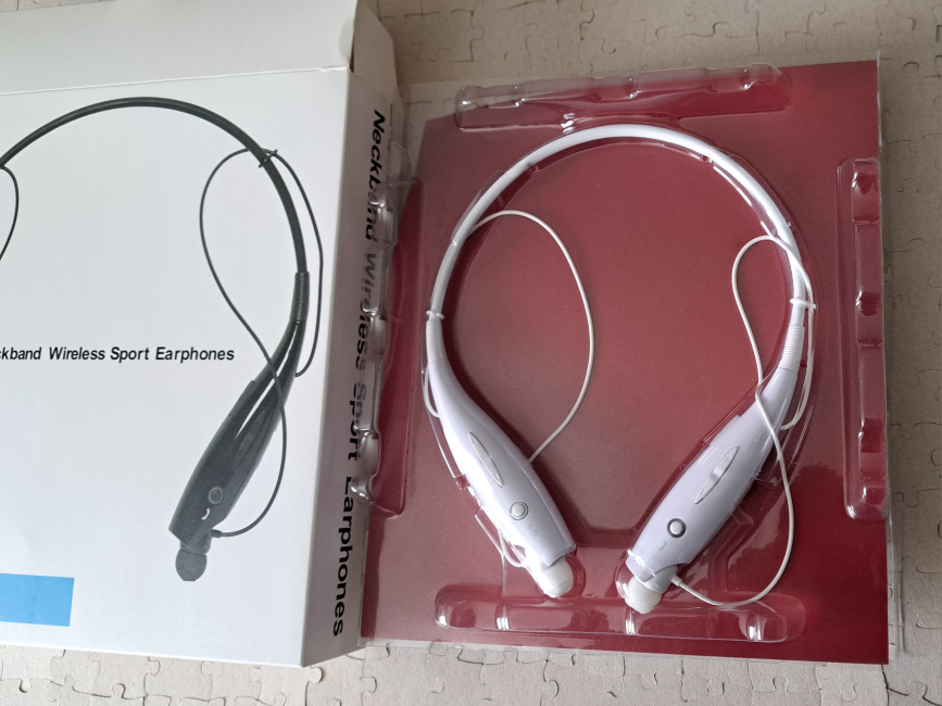 📢🎧 brand new  🏷🎶  Neckband Wireless Earphones thumbnail