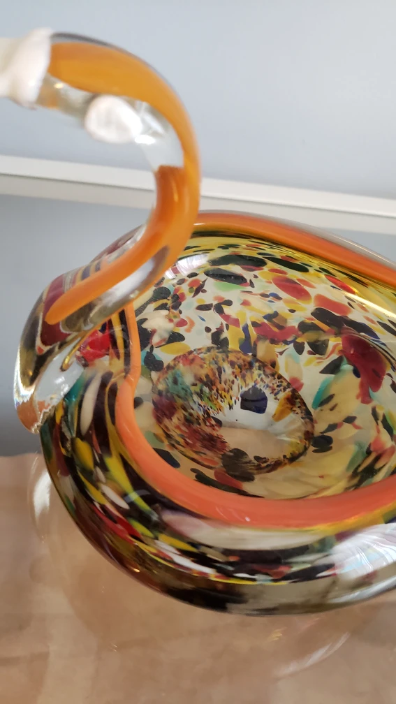 murano colorful swan image indicator(4)