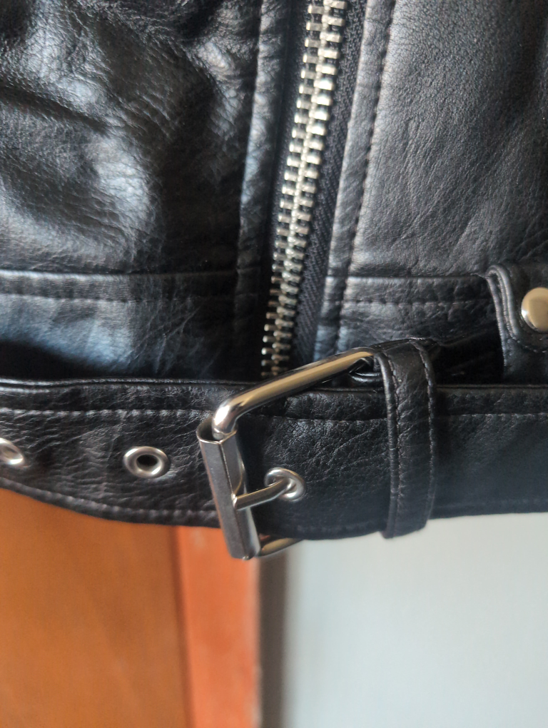 Only brand faux leather jacket, size 34 - photo 4